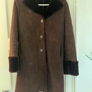 Jill Sander shearling coat